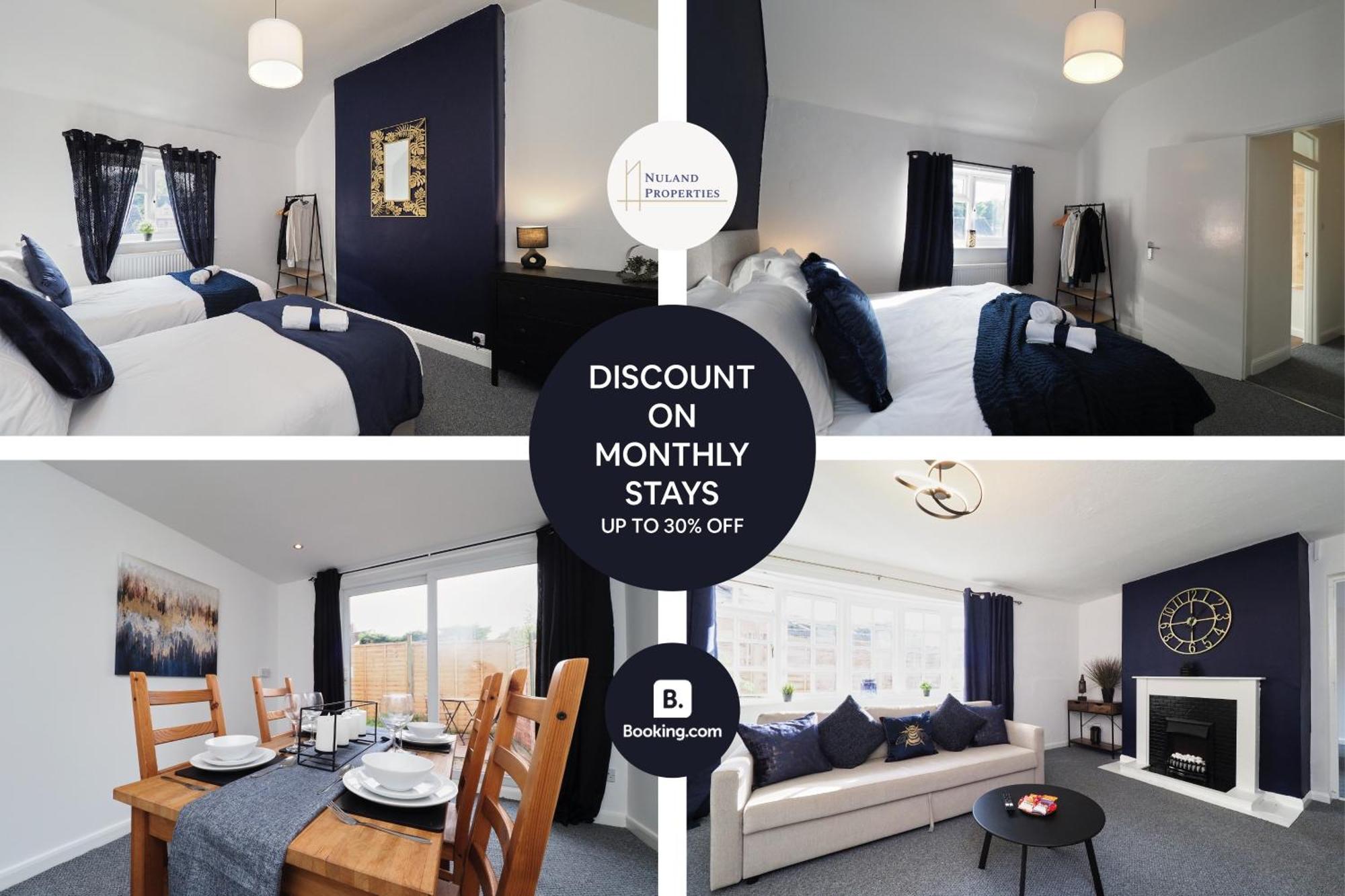 Home In Wellesbourne - Contractors - Families - Reduced Rates מראה חיצוני תמונה